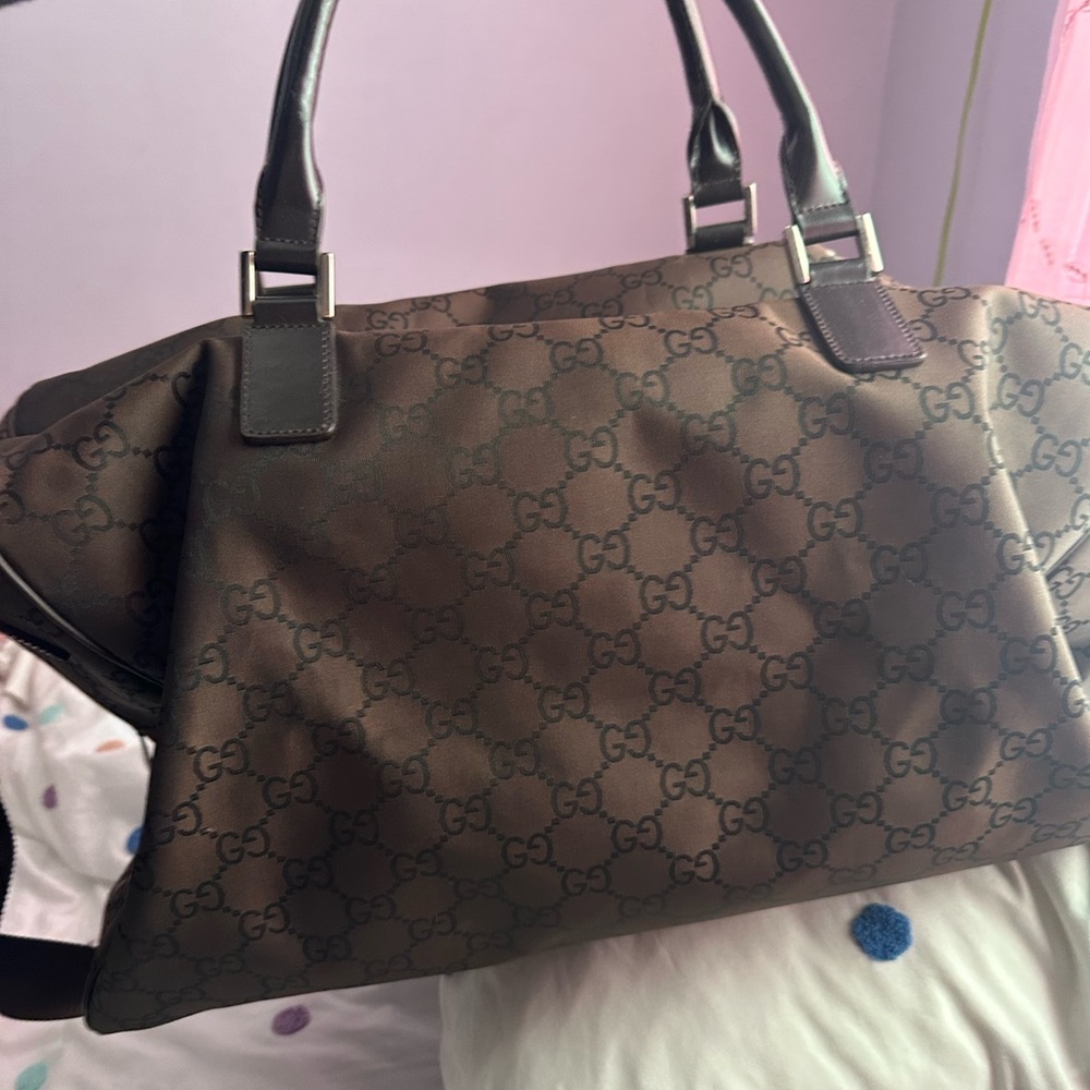 Gucci weekender 14x21 excellent condition gorgeous bag - Picture 7 of 9